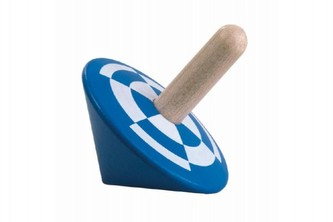 Káča modrá dřevo 6cm v sáčku