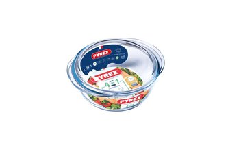MÍSA SKLENĚNÁ S VÍKEM ZAPÉKACÍ PYREX 2,1 L