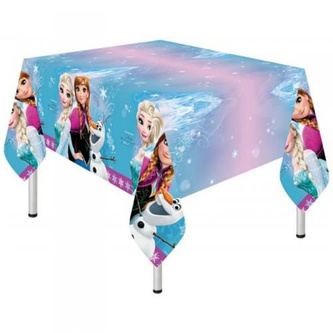 Plastový party ubrus Frozen - Severní záře 120 x 180 cm