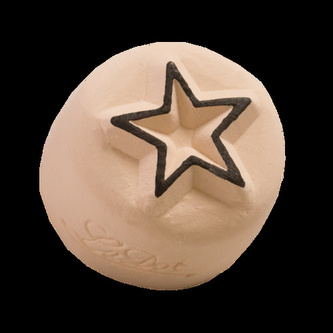 Tetovací razítko malé - hvězda