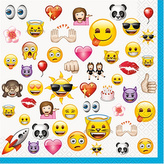 Papírové party ubrousky Emoji 16 ks