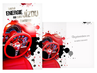 Narozeninové přání - Auto