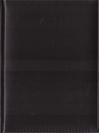 Kalendarz 2024 tygodniowy B5 Vivella czarna