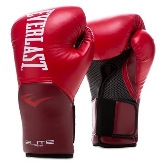 Everlast Rukavice ELITE TRAINING GLOVES Barva: Rudá, Velikost: 14 OZ