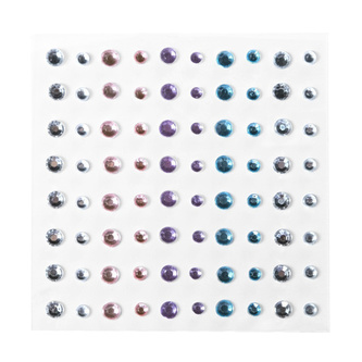 Sada samolepících kamínků na kůži - pro dočasná tetování.  - 80 ks