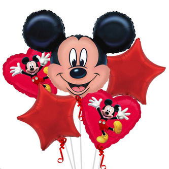 Balonkový buket Mickey Mouse EKO - 5 ks