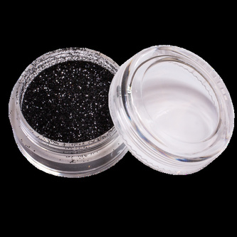 Třpytky pro dočasné tetování - 10g - černé