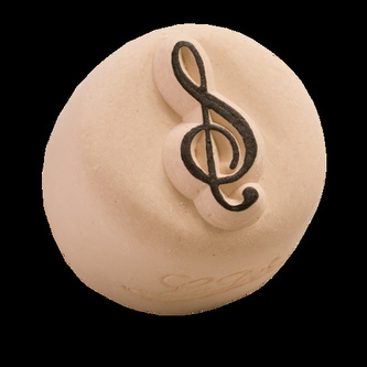 Tetovací razítko malé - houslový klíč