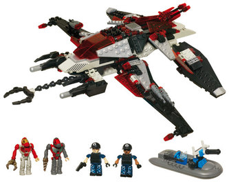 KRE-O BATTLESHIP STAVEBNICE VETŘELECKÝ LETOUN
