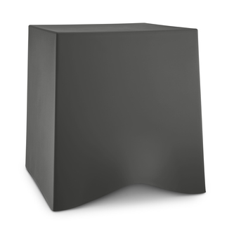 BRIQ sedátko, stolek, taburet, květináč.. do 150 kg tmavě šedá KOZIOL