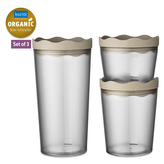 Dóza na potraviny 3ks PRINCE SET OSLO Písková ORGANIC KOZIOL