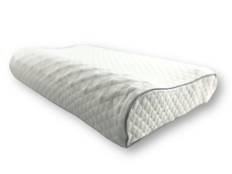 Polštář pod hlavu s pamětovou pěnou a povlakem