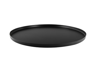 Kulatý podnos 40 cm černý Present Time