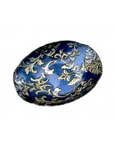 Mísa oválná skleněná 21 cm Danubio Blu BRANDANI