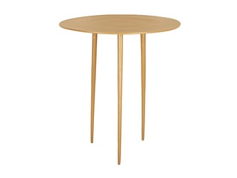 Odkládací stolek 46,5cm okrově žlutý Leitmotiv