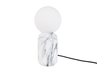 Stolní lampa Gala bílý mramor Leitmotiv