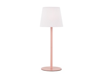 Venkovní nabíjecí stolní lampa 40cm růžová Leitmotiv
