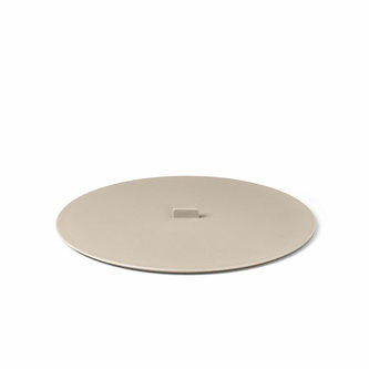 Víko na mísu 25 cm hnědošedé Paestum Blim+