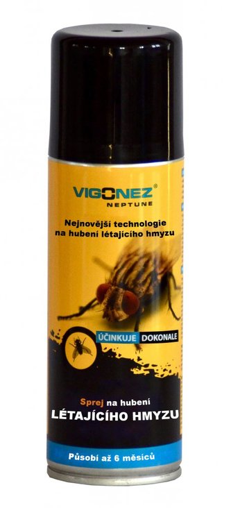 Vigonez NEPTUNE Sprej k hubení komárů, much a  létajícího hmyzu 200ml