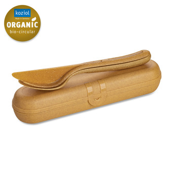 Příborník KLIKK READY + sada příborů barva Dřevo ORGANIC KOZIOL