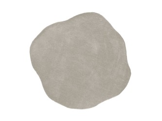 Koberec Organic II. 145cm Kulatý střední šedý Leitmotiv