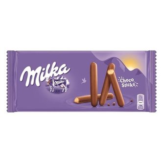 Sušenky Milka - Choco Lilla Stix,  112g