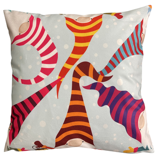 Vánoční polštář CHRISTMAS CAPS 40x40 cm Mybesthome