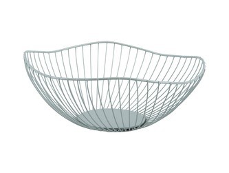 Mísa na ovoce Crossways kovová šedá Present Time