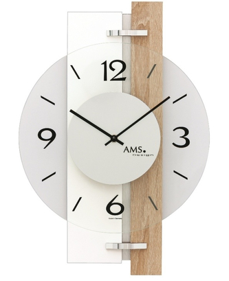 Nástěnné hodiny 9557 AMS 40cm