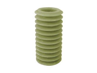 Svíčka Layered Circles L 15 cm olivově zelená Present Time