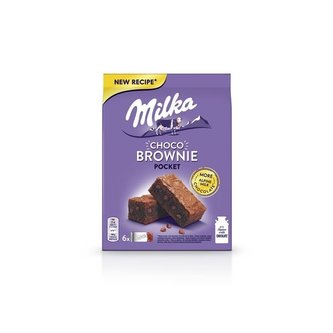 Sušenky Milka Choco Brownie, 6x 25 g