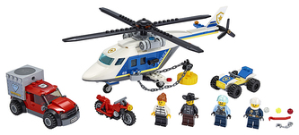 LEGO City 60243 Pronásledování s policejní helikoptérou
