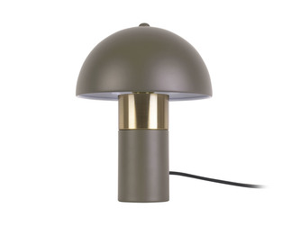 Stolní lampa Seta šedohnědá Leitmotiv