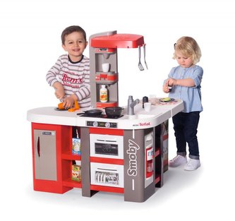 Kuchyňka Studio Tefal XXL Bubble červeno-bílá elektronická