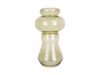 Skleněná váza Morgana Medium 35 cm zelená Present Time