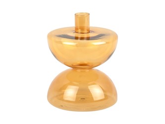 Svícen Diabolo velký žlutý Present Time