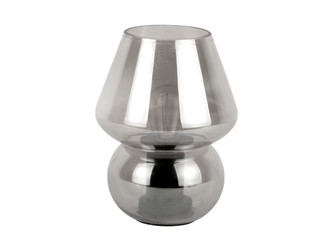 Stolní lampa Vintage LED 20cm chrom Leitmotiv