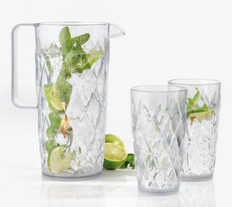 CRYSTAL džbán, karafa 1,6l KOZIOL