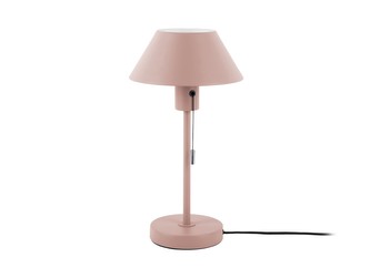 Stolní lampa Office Retro 36cm růžová Leitmotiv