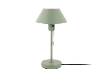 Stolní lampa Office Retro 36cm šedá Leitmotiv