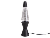 Stolní lávová lampa Glitter černá Leitmotiv