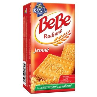 Sušenky BeBe - jemné cereální, 130g