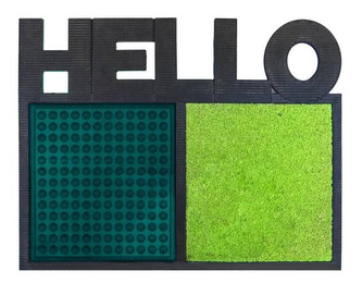 Dezinfekční rohožka 65x50cm "Hello" Fisura