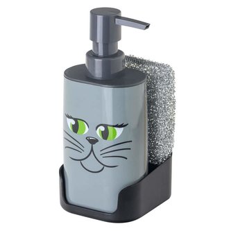 Organizér na umývání nádobí šedý kocour Felix VIGAR