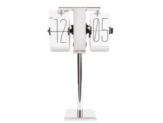 Stojací hodiny Flip No Case Mini 20,6 cm Karlsson