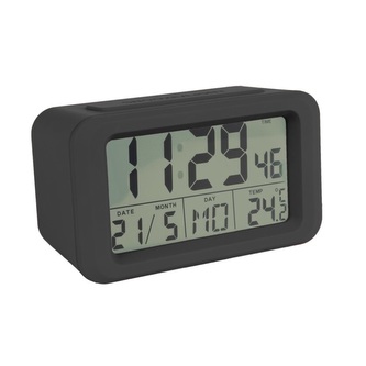 Digitální budík černý Fisura