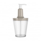 FLOW dávkovač na mýdlo, mýdlenka béžová Organic 250ml KOZIOL