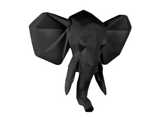 Nástěnná hlava slona Elephant 45 cm Origami Present Time Nástěnná hlava slona Elephant 45 cm Origami Present Time