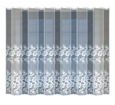 Dekorační žakárová záclona s řasící páskou HIPSUT 160 bílá 300x160 cm MyBestHome