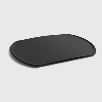 Prkénko s okrajem a protiskluzem 35cm Skateboard černé Blim+